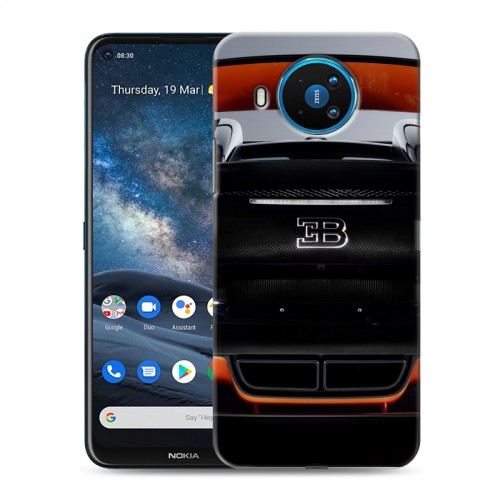 Дизайнерский силиконовый чехол для Nokia 8.3 Bugatti