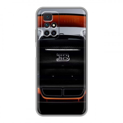 Дизайнерский пластиковый чехол для Xiaomi Redmi 10 Bugatti