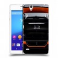 Дизайнерский пластиковый чехол для Sony Xperia C4 Bugatti