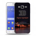 Дизайнерский силиконовый чехол для Samsung Galaxy J7 Bugatti