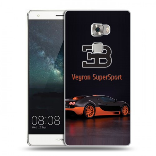 Дизайнерский пластиковый чехол для Huawei Mate S Bugatti