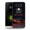 Дизайнерский пластиковый чехол для LG G5 Bugatti