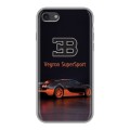 Дизайнерский силиконовый чехол для Iphone 7 Bugatti