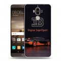 Дизайнерский пластиковый чехол для Huawei Mate 9 Bugatti