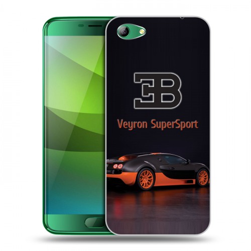 Дизайнерский силиконовый чехол для Elephone S7 Bugatti