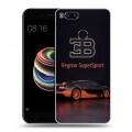 Дизайнерский силиконовый чехол для Xiaomi Mi5X Bugatti