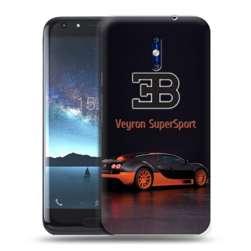 Дизайнерский силиконовый чехол для Doogee BL5000 Bugatti