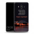 Дизайнерский пластиковый чехол для Huawei Mate 10 Bugatti