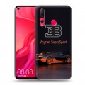 Дизайнерский пластиковый чехол для Huawei Nova 4 Bugatti