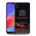 Дизайнерский пластиковый чехол для Huawei Honor 8A Bugatti