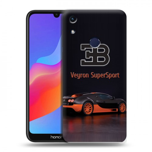 Дизайнерский пластиковый чехол для Huawei Honor 8A Bugatti