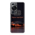 Дизайнерский силиконовый чехол для Huawei P60 Bugatti