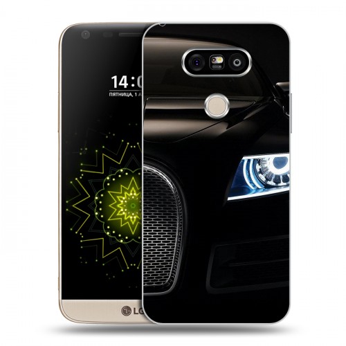 Дизайнерский пластиковый чехол для LG G5 Bugatti