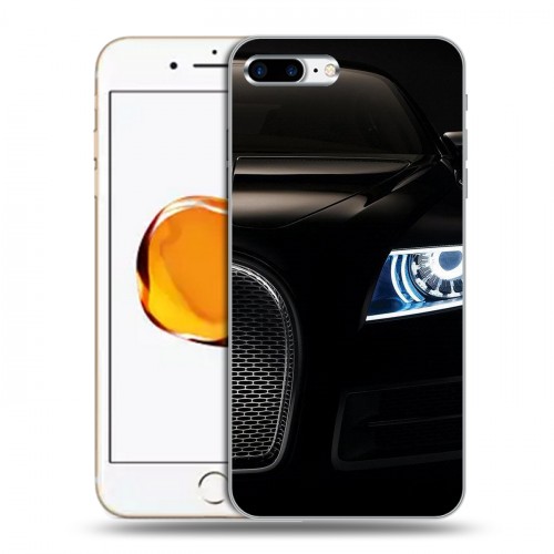 Дизайнерский пластиковый чехол для Iphone 7 Plus / 8 Plus Bugatti