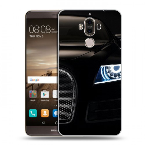 Дизайнерский пластиковый чехол для Huawei Mate 9 Bugatti