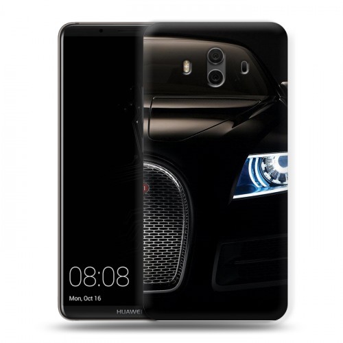 Дизайнерский пластиковый чехол для Huawei Mate 10 Bugatti