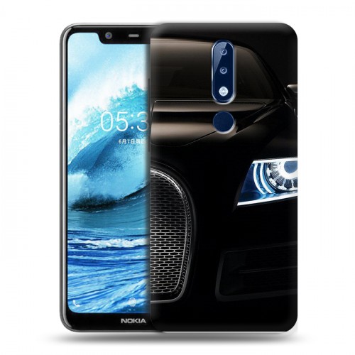 Дизайнерский силиконовый чехол для Nokia 5.1 Plus Bugatti