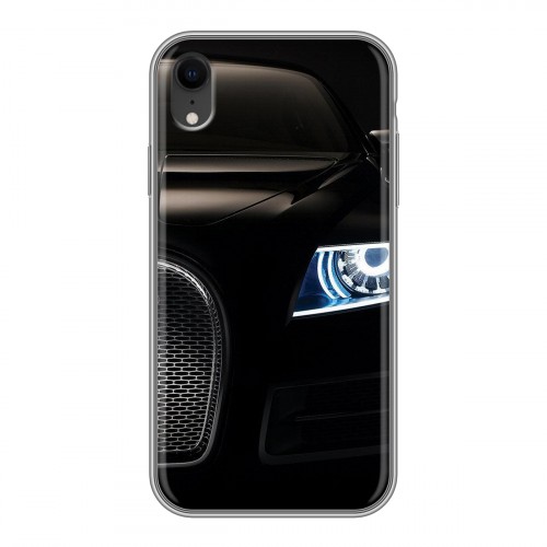 Дизайнерский силиконовый чехол для Iphone Xr Bugatti