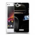 Дизайнерский пластиковый чехол для Sony Xperia L Bugatti