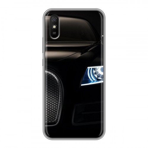 Дизайнерский силиконовый чехол для Xiaomi RedMi 9A Bugatti