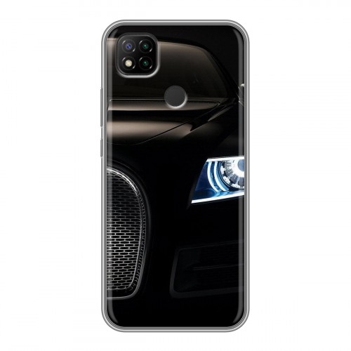 Дизайнерский силиконовый чехол для Xiaomi RedMi 9C Bugatti