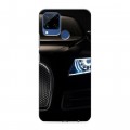 Дизайнерский силиконовый с усиленными углами чехол для Realme C15 Bugatti