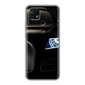 Дизайнерский силиконовый с усиленными углами чехол для Xiaomi Redmi 10C Bugatti