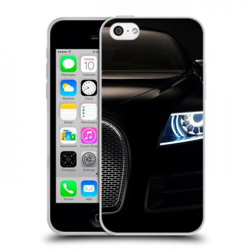 Дизайнерский пластиковый чехол для Iphone 5c Bugatti