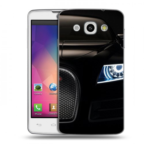 Дизайнерский пластиковый чехол для LG L60 Bugatti