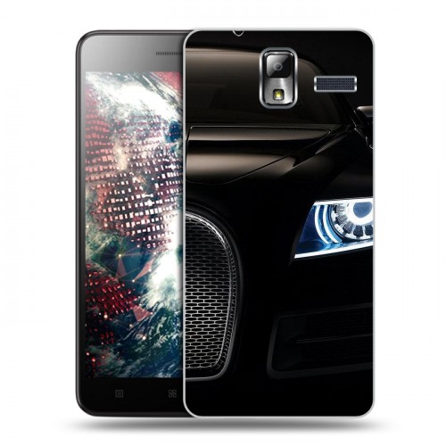 Дизайнерский силиконовый чехол для Lenovo S580 Ideaphone Bugatti