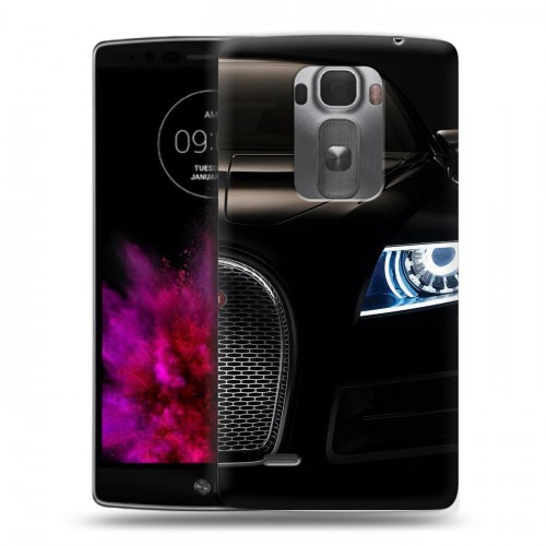 Дизайнерский пластиковый чехол для LG G Flex 2 Bugatti