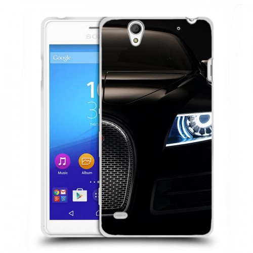 Дизайнерский пластиковый чехол для Sony Xperia C4 Bugatti