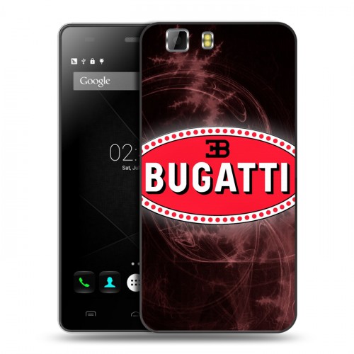 Дизайнерский силиконовый чехол для Doogee X5 Bugatti