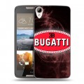 Дизайнерский пластиковый чехол для HTC Desire 828 Bugatti