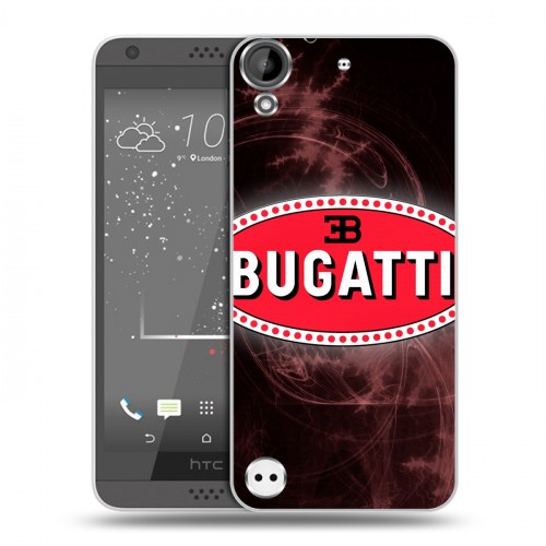 Дизайнерский пластиковый чехол для HTC Desire 530 Bugatti