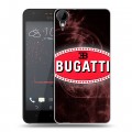 Дизайнерский пластиковый чехол для HTC Desire 825 Bugatti