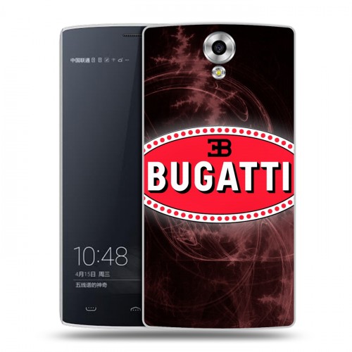 Дизайнерский силиконовый чехол для Homtom HT7 Bugatti