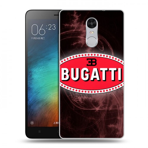 Дизайнерский силиконовый чехол для Xiaomi RedMi Pro Bugatti