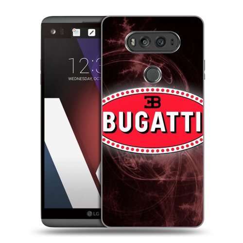 Дизайнерский пластиковый чехол для LG V20 Bugatti