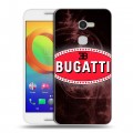 Дизайнерский силиконовый чехол для Alcatel A3 Bugatti