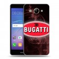 Дизайнерский пластиковый чехол для Huawei Y3 (2017) Bugatti