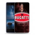 Дизайнерский пластиковый чехол для Nokia 8 Bugatti