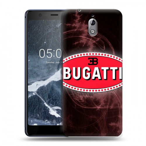 Дизайнерский силиконовый чехол для Nokia 3.1 Bugatti