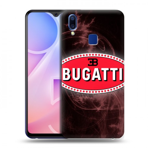 Дизайнерский пластиковый чехол для Vivo Y95 Bugatti