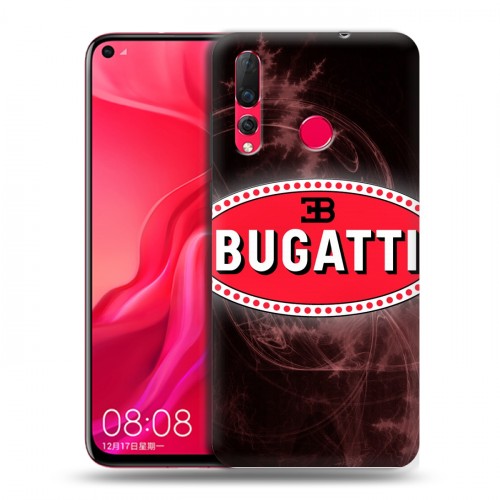 Дизайнерский пластиковый чехол для Huawei Nova 4 Bugatti