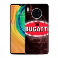 Дизайнерский пластиковый чехол для Huawei Mate 30 Bugatti