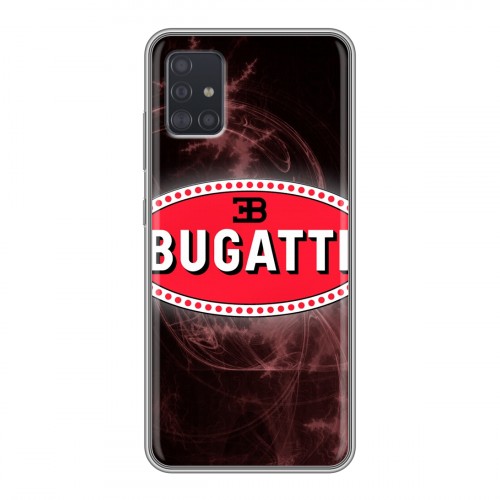 Дизайнерский силиконовый чехол для Samsung Galaxy A51 Bugatti