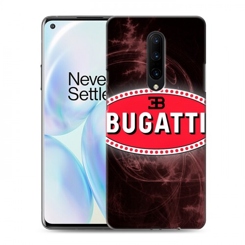 Дизайнерский силиконовый чехол для OnePlus 8 Bugatti