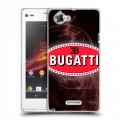 Дизайнерский пластиковый чехол для Sony Xperia L Bugatti