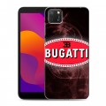 Дизайнерский силиконовый чехол для Huawei Honor 9S Bugatti